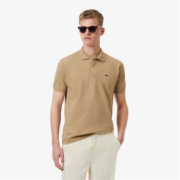LACOSTE ORIGINAL POLO SHIRT - BEIGE