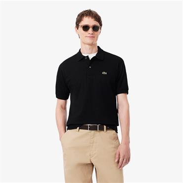 LACOSTE ORIGINAL POLO SHIRT - BLACK