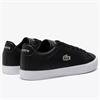 LACOSTE LEROND SET LEATHER SNEAKER - BLACK