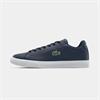 LACOSTE LEROND SET LEATHER SNEAKER - NAVY