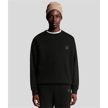 LYLE&SCOTT CREW NECK SWEATSHIRT - BLACK