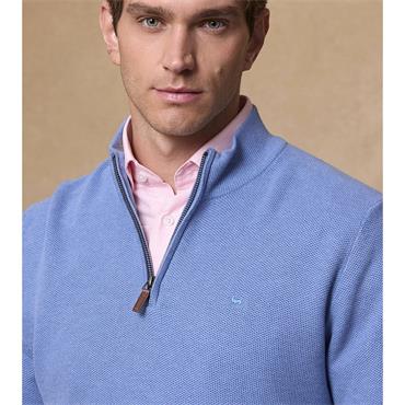 MAGEE LIAM 1/4 ZIP - BLUE