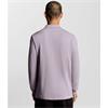LYLE&SCOTT LONG SLEEVE POLO SHIRT - LILAC