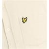 LYLE&SCOTT PLAIN FLANNEL SHIRT - BEIGE