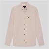 LYLE&SCOTT PLAIN FLANNEL SHIRT - PINK