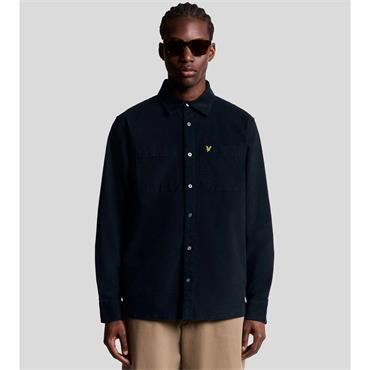 LYLE&SCOTT CORDUROY SHIRT - NAVY