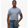 SUPERDRY ESSENTIAL LOGO T-SHIRT - SKY