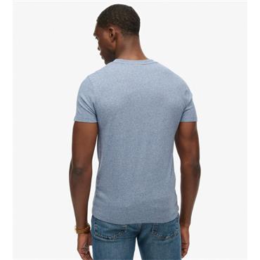 SUPERDRY ESSENTIAL LOGO T-SHIRT - SKY