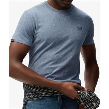 SUPERDRY ESSENTIAL LOGO T-SHIRT - BLUE