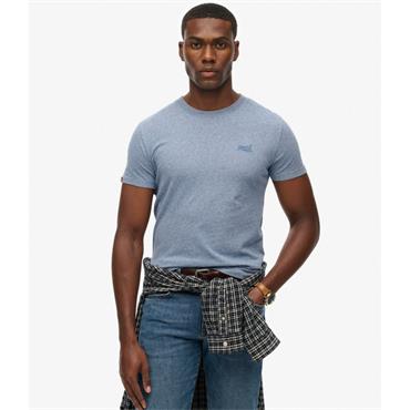 SUPERDRY ESSENTIAL LOGO T-SHIRT - BLUE
