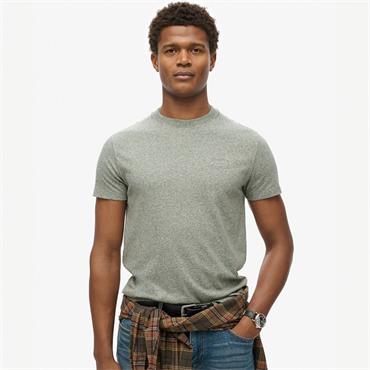 SUPERDRY ESSENTIAL LOGO T-SHIRT - CHARCOAL