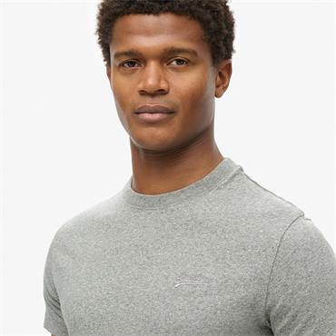 SUPERDRY ESSENTIAL LOGO T-SHIRT - CHARCOAL
