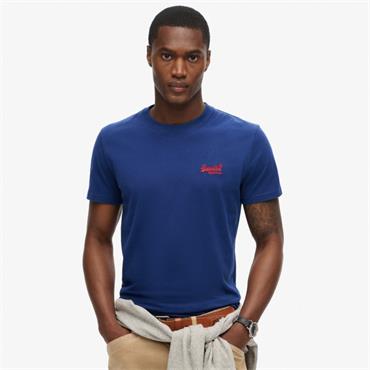 SUPERDRY ESSENTIAL LOGO T-SHIRT - NAVY