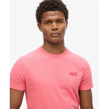 SUPERDRY ESSENTIAL LOGO T-SHIRT - PINK