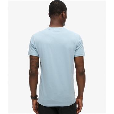 SUPERDRY ESSENTIAL LOGO T-SHIRT - SKY