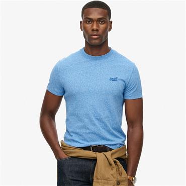SUPERDRY ESSENTIAL LOGO T-SHIRT - SKY