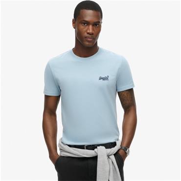 SUPERDRY ESSENTIAL LOGO T-SHIRT - SKY