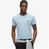 SUPERDRY ESSENTIAL LOGO T-SHIRT - SKY