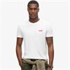 SUPERDRY ESSENTIAL LOGO T-SHIRT - WHITE