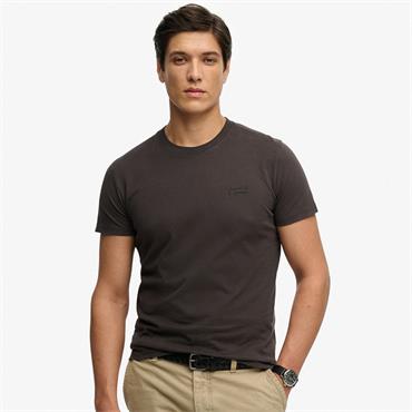 SUPERDRY ESSENTIAL LOGO T-SHIRT - BROWN