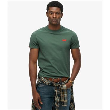 SUPERDRY ESSENTIAL LOGO T-SHIRT - GREEN
