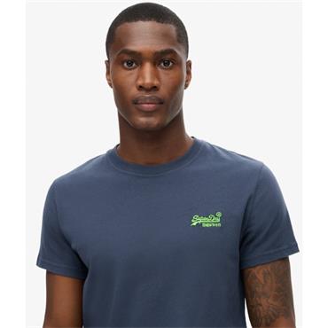 SUPERDRY ESSENTIAL LOGO T-SHIRT - NAVY