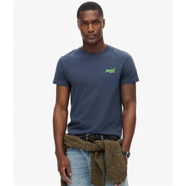 SUPERDRY ESSENTIAL LOGO T-SHIRT - NAVY