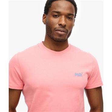 SUPERDRY ESSENTIAL LOGO T-SHIRT - PINK