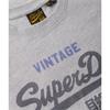 SUPERDRY VL HERITAGE RELAXED T-SHIRT - GREY