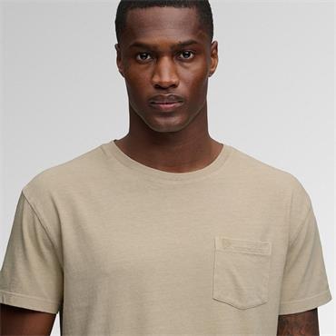 SUPERDRY CLASSIC POCKET T-SHIRT - CREAM