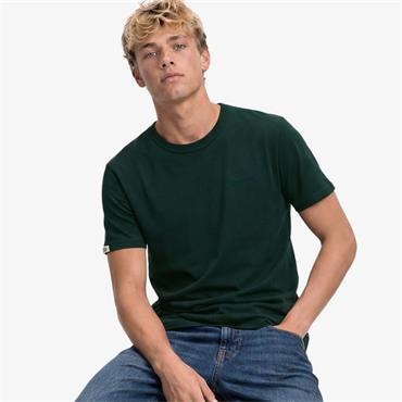 SUPERDRY ESSENTIAL COMPANY LOGO T-SHIRT - GREEN