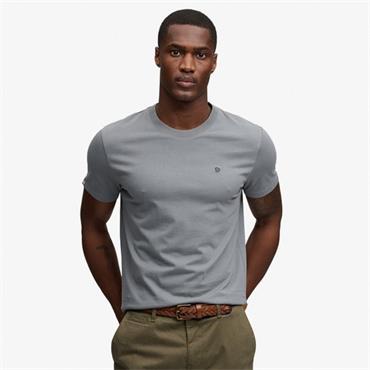 SUPERDRY ESSENTIAL SDCO LOGO T-SHIRT - GREY