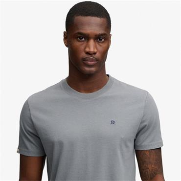 SUPERDRY ESSENTIAL SDCO LOGO T-SHIRT - GREY
