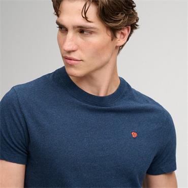 SUPERDRY ESSENTIAL SDCO LOGO T-SHIRT - NAVY