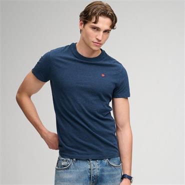 SUPERDRY ESSENTIAL SDCO LOGO T-SHIRT - NAVY