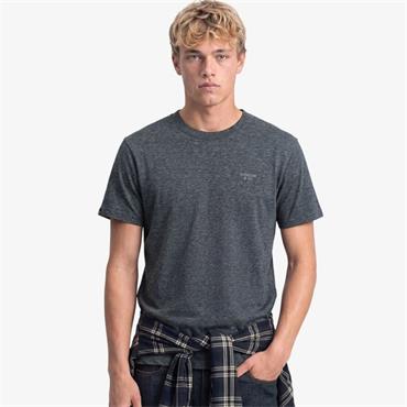 SUPERDRY ESSENTIAL STACKED LOGO T-SHIRT - GREY