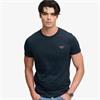 SUPERDRY ESSENTIAL SERIF LOGO T-SHIRT - NAVY