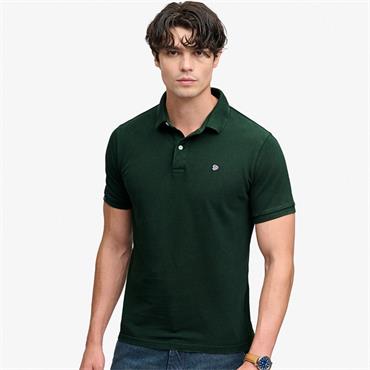 SUPERDRY VINTAGE DESTROY POLO SHIRT - GREEN