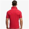 SUPERDRY VINTAGE DESTROY POLO SHIRT - RED