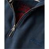 SUPERDRY ESSENTIAL LOGO 1/2 ZIP - NAVY