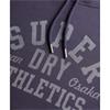 SUPERDRY ATHLETIC ESSENTIALS HOODIE - CHARCOAL