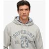 SUPERDRY ATHLETIC ESSENTIALS HOODIE - GREY