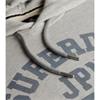 SUPERDRY ATHLETIC ESSENTIALS HOODIE - GREY
