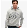 SUPERDRY ATHLETIC ESSENTIALS HOODIE - GREY
