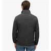 SUPERDRY POLAR FLEECE 1/2 ZIP - CHARCOAL