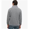 SUPERDRY STORM FLEECE 1/2 ZIP - GREY