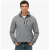 SUPERDRY STORM FLEECE 1/2 ZIP - GREY
