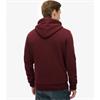 SUPERDRY VL DUO CLASSIC HOODIE - BURGUNDY