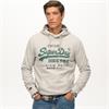 SUPERDRY VL DUO CLASSIC HOODIE - GREY