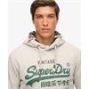 SUPERDRY VL DUO CLASSIC HOODIE - GREY